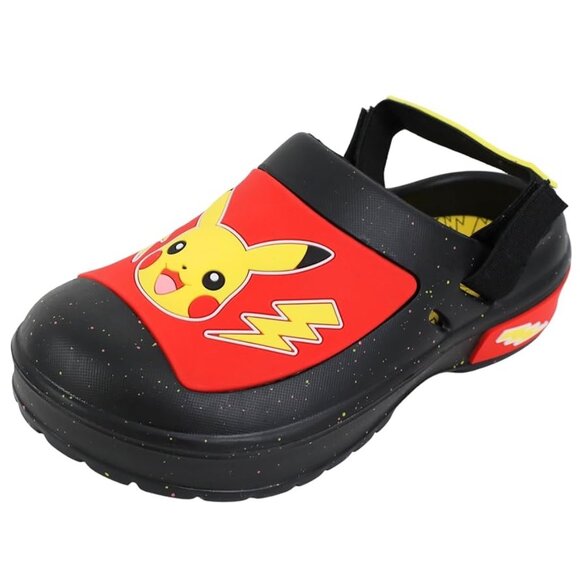 Boys Ground Up POKEMON Pikachu Beach Clogs Shoe Sandal Size 11 12 13 1 2 3 4 NWT - Picture 4 of 4